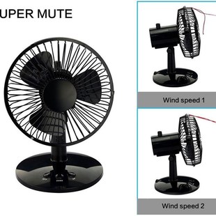 Oscillating Table Fan Newest Desk Metal Personal Rotatable