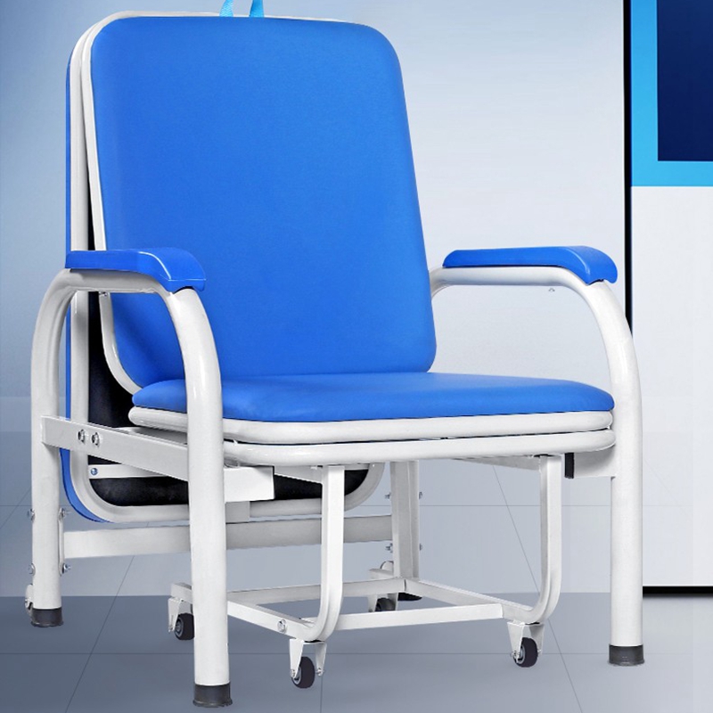 陪护椅多功能单人滚轮折叠医院养老院门诊家用老人午休椅子陪护床
