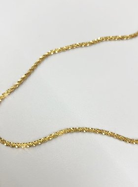 A  Golden Clavicle Necklace Titanium Steel Jewelry Luxury C