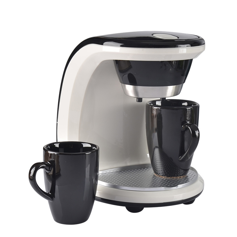 美式咖啡机家用小型全自动一体机蒸汽滴漏式迷你咖啡机电动单双杯