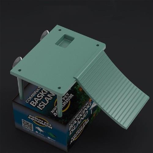 Aquarium Decoration Platform Resting Climbing ABS Cave for