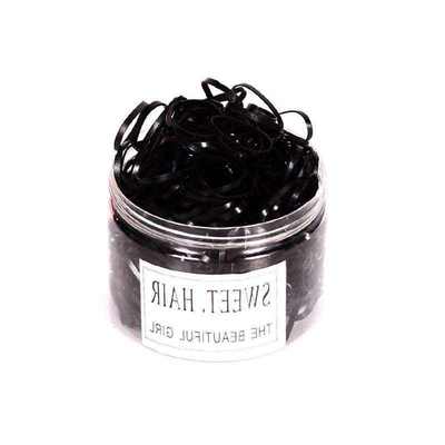 Onetime rubber band black high elastic hair bands hair ro