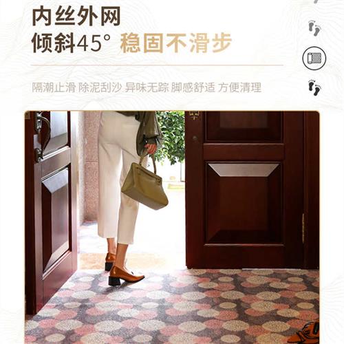 地垫入户门进门家用大门地毯入门脚垫子入户丝圈门外门口门垫裁剪