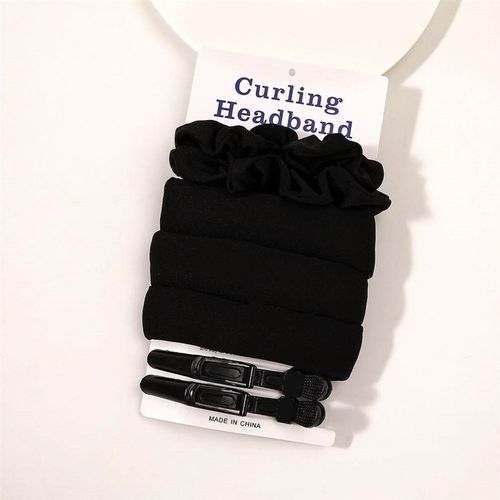 Heatless Hair Curlers Iron Headband Lazy Curler Silk 卷发器