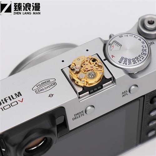 适用于金属机械 相机热靴盖防尘创意微单眼相机单眼M50