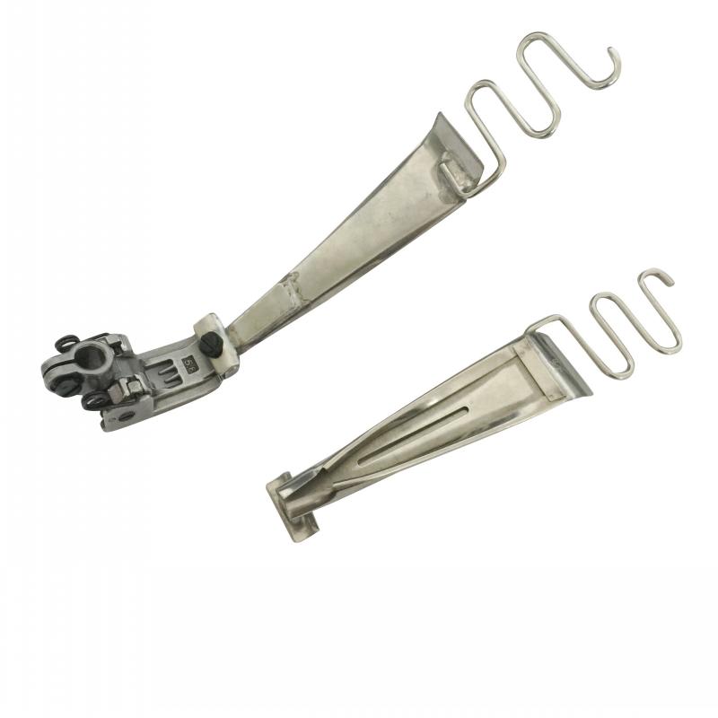 三针五线 绷缝机坎车冚车贴条压脚拉筒双针双链车贴条压脚 包边筒