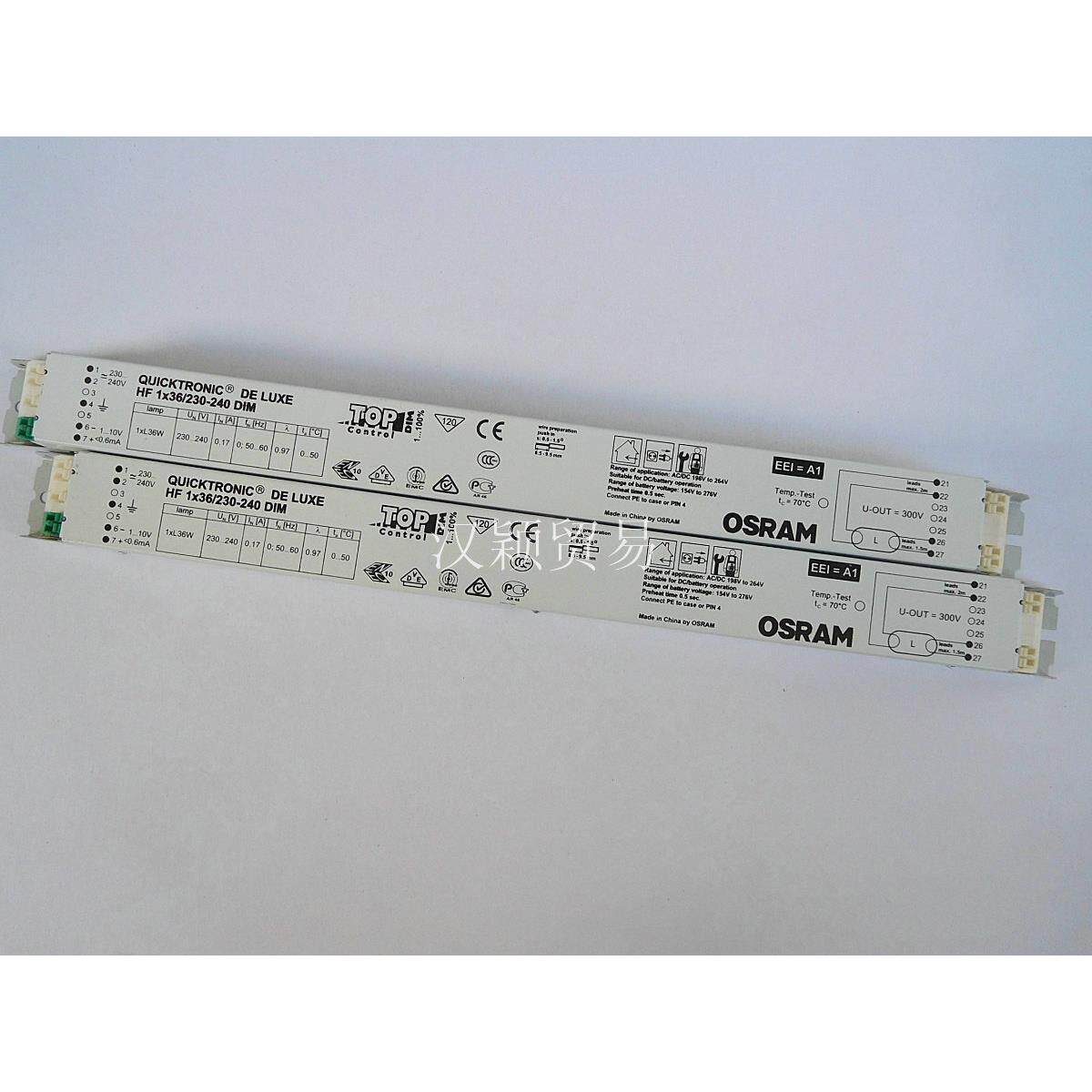 一拖一36W可调光镇流器 OSRAM/欧司朗 QUICKTRONIC-QT1*36 DIM