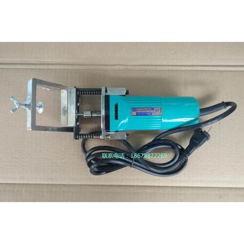 铣塑钢门窗型材排水孔水眼工具峰牌0度45度90度电动水槽铣修边机