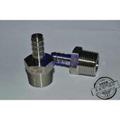 6分 不锈钢316六角宝塔水管接头 12MM 4分 12mm 高压宝塔接头2分