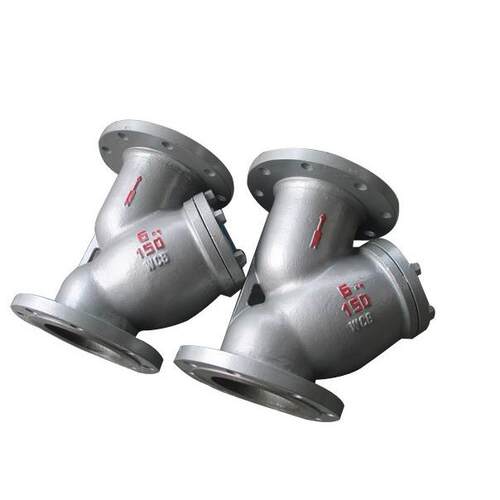 铸钢Y型法兰过滤器GL41H-16C 碳钢法兰过滤器  DN50 DN65 DN100