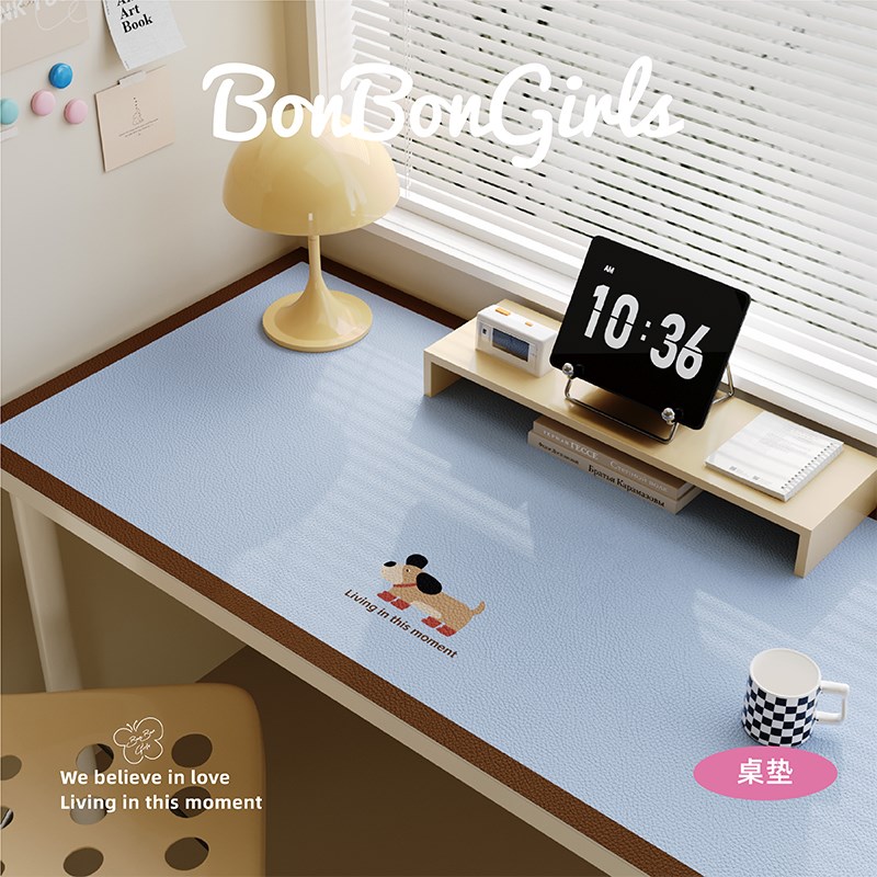 复古ins风电脑办公书桌垫学生写字台面保护垫NPVC防水防油免洗桌