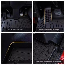 陕西德隆喜X3000地垫X5000M3000M3000S新型驾驶室特种货车地垫