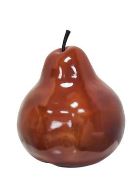 法式侘寂中古摆件抱抱梨子艺术家居艺术装饰品侘寂风雕塑高级感