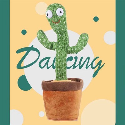 Funny Dancing Cactus Singing Twisting Electric Shake Songs