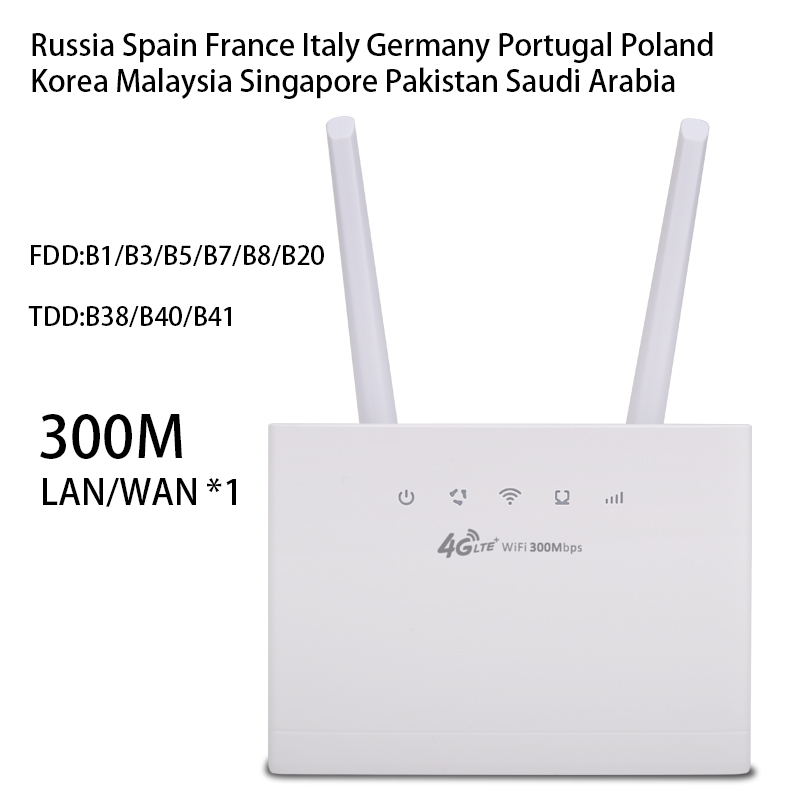 Europe Asia Americas 2g 3g 4g Router LTE B1 B3 B7 B8 B20 B28