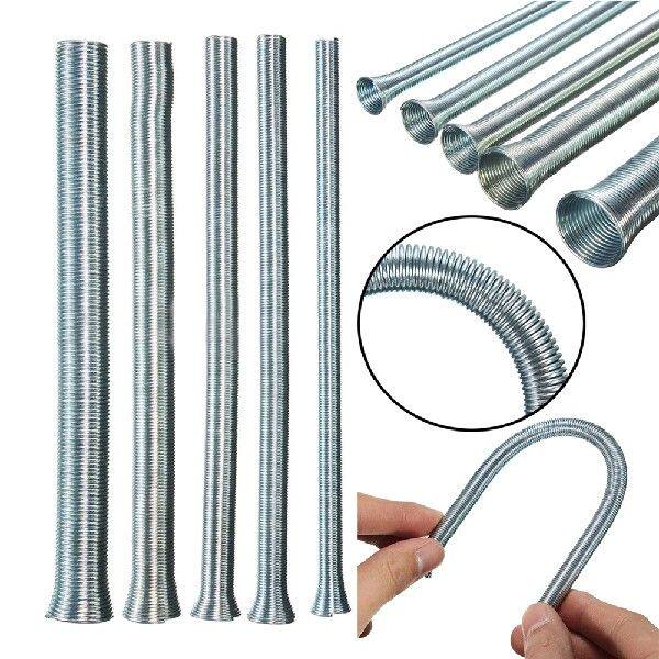 5pcs Manual PVC Wire Spring Pipe Bender Curve Springs Tube