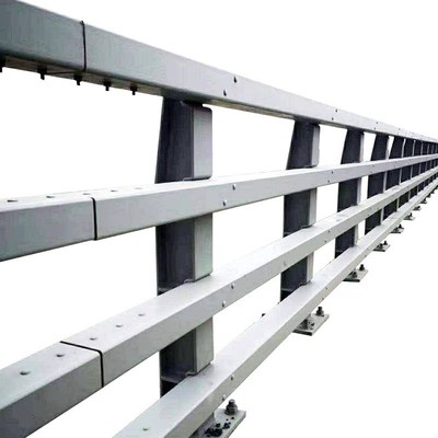 新品桥梁防撞护栏不锈钢复合管护栏灯光河道护栏铝合金护栏高架桥