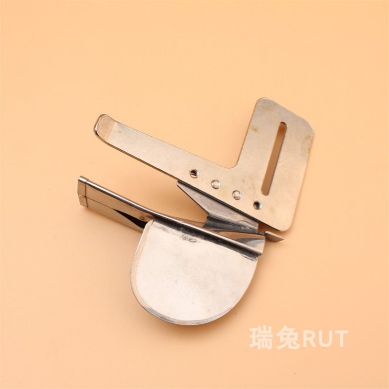 121散口曲咀包边筒 单针平车硬布料用对折拉筒包散口对折包边筒