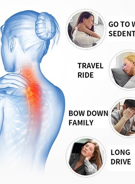 Travel Pillow U-Shape Memory Foam Neck Pillow Travel Accesso