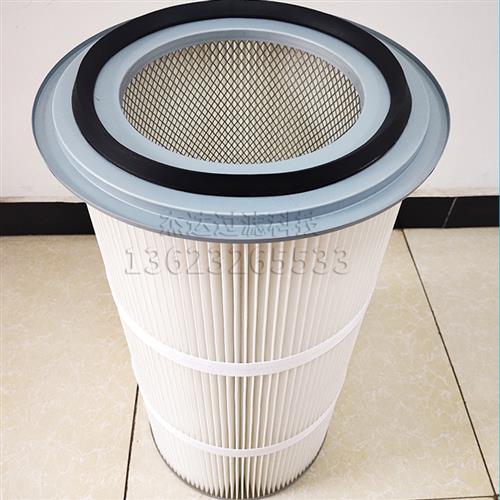 除尘滤筒四方形卡盘式覆膜可水洗滤筒吸尘机滤筒风机组除尘滤芯