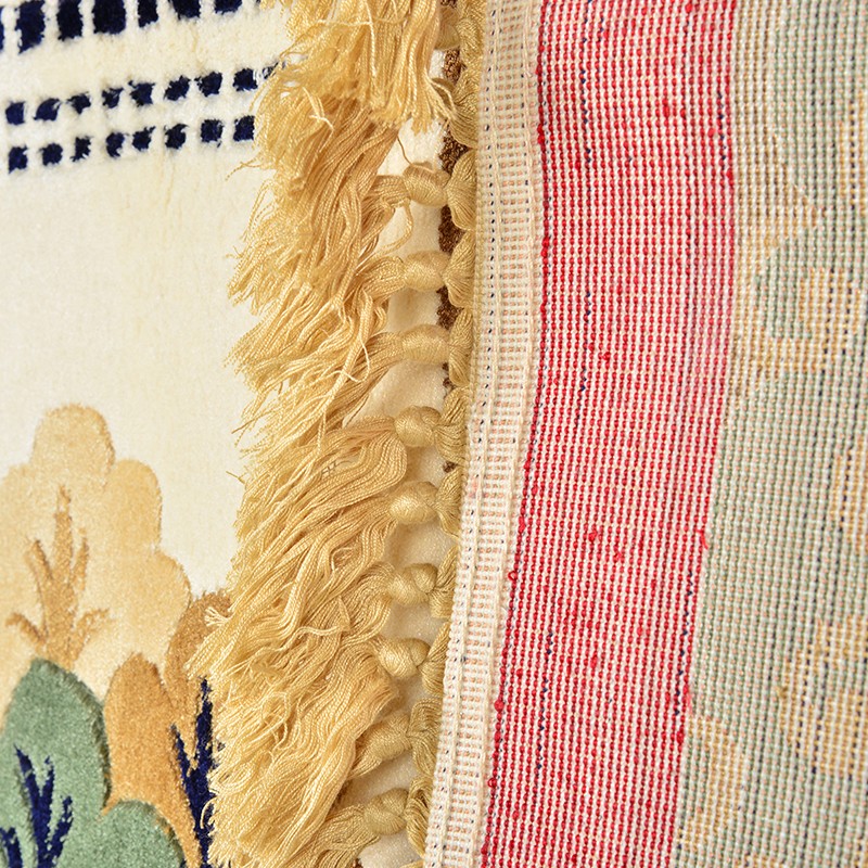 西藏布达拉宫挂毯纯羊毛布艺画房间装饰藏族主题餐厅壁挂藏式挂毯