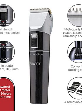 Fujicom Hair Clippers for Men Professional Trimmer Clippers