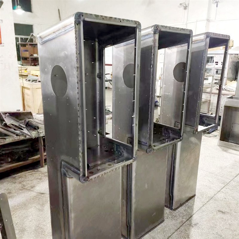 厂大型设备机架方通框架氩弧焊接加工 非标钣金管架加工 车架加工