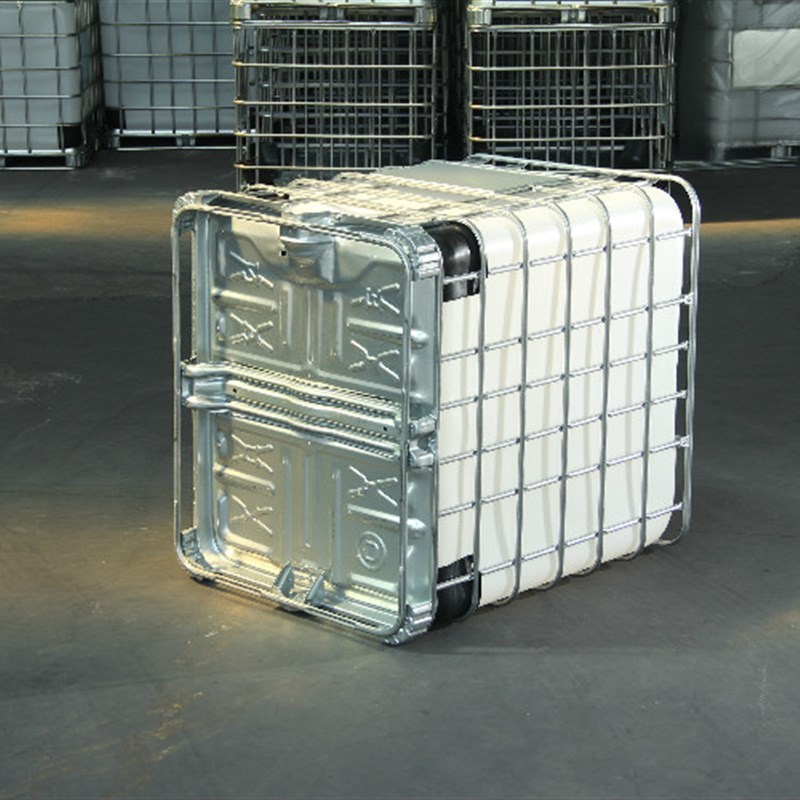 IBC吹塑吨桶集装桶1吨塑料油桶化工方桶叉车桶1000升柴油桶尿素桶