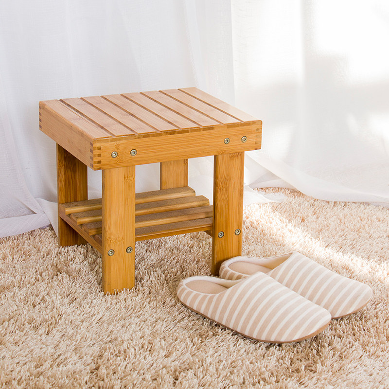 家用换鞋凳鞋柜实木门口鞋柜鞋架简约现代款可坐式穿鞋凳省空间