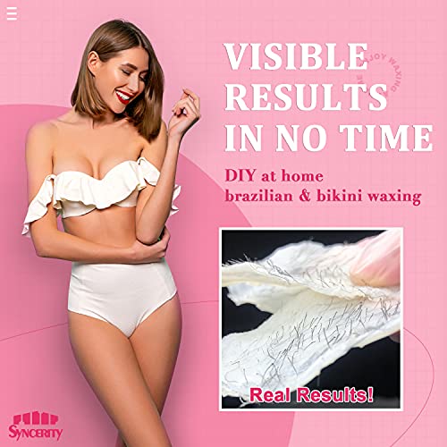 Waxing Kit  Syncerity Hair Removal Wax Warmer Kit for Sensit