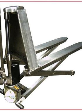 车4YFG0不锈钢手动高起剪式搬运洁净1升6剪叉升高叉车