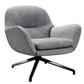 TJ闲6RFFR43北欧布单人艺422沙发椅设计师休躺椅