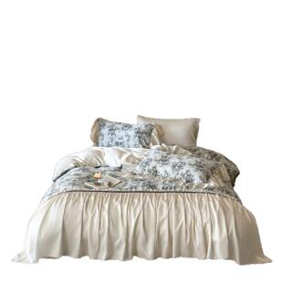 普罗旺︱法式复古夏季天丝感四用件套莱赛尔斯丝凉滑XM250822被套