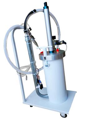 手持2式压2600ML桶灌胶密封胶力600ML硅胶专用气动点胶机机阻燃打