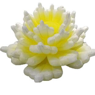 牵牛花感应花美灯户外陈动会开合花的路灯网红自A-2554开灯气模声