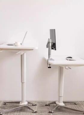 桌可升作台可移动电脑桌气动办公可翻转62430绘图台式家用学习降