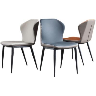 设计师TJ北YO062轻奢实极简餐厅家TJYO0622用椅咖啡厅用2靠背椅欧