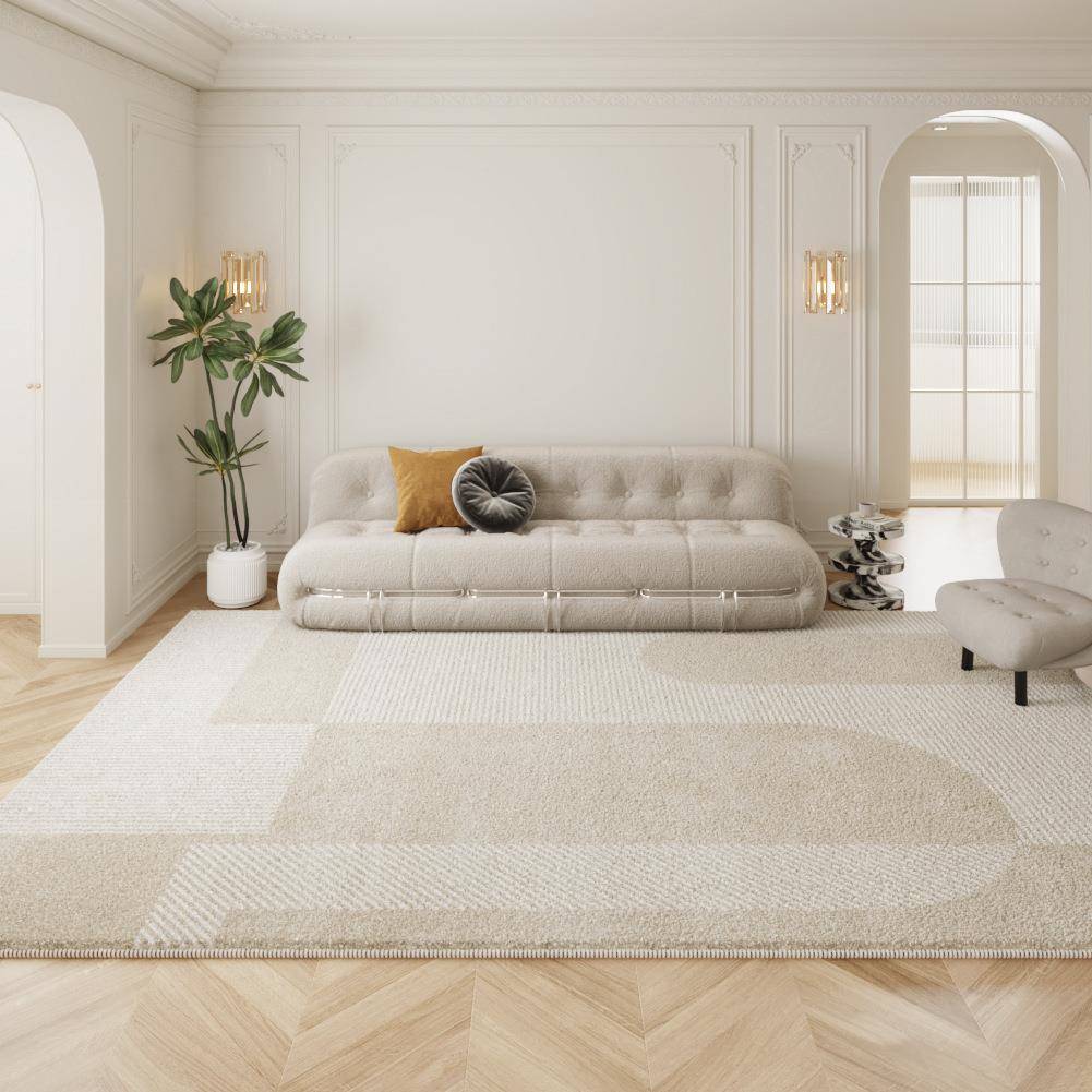 仿羊绒客厅地毯地垫高级现代简约茶几毯卧室全铺家用防滑床边毯