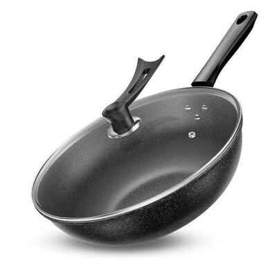 non-stick frying pan induction cooker cooking pot不粘平底锅