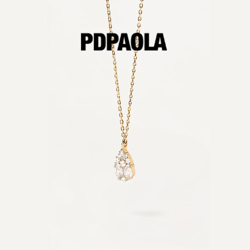 PDPAOLA纯银项链轻奢小众图片