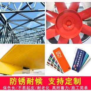 江苏油漆汽车钢铁机械设备防锈涂料金属漆聚氨酯面漆