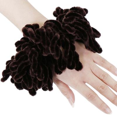 新款马来西亚印尼头巾配饰女士金丝绒头花回族发饰束发带发圈