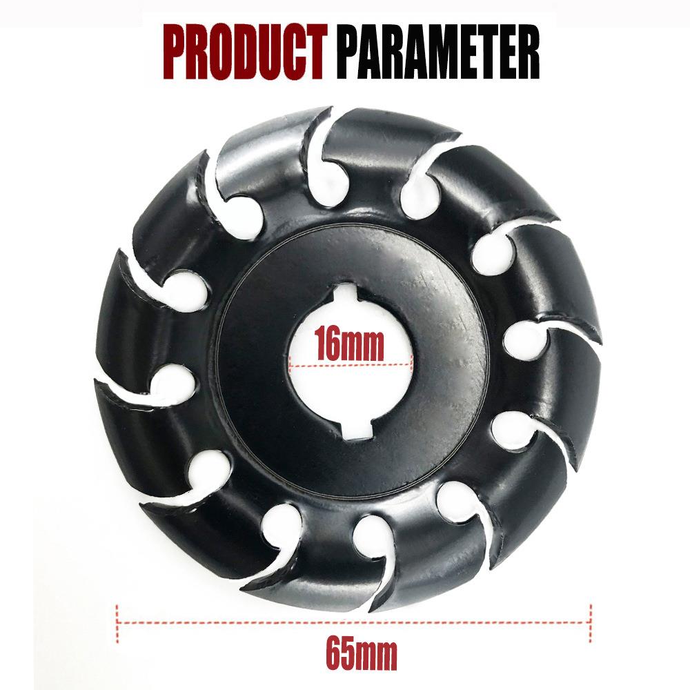 角磨机专用挖盘刀修形刀木工修型刀雕刻刀十二齿盘刀修边刀整形刀