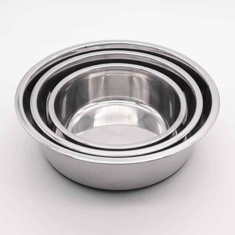 狗盆防打翻不锈钢狗碗加厚狗食盆宠物碗狗狗饭碗防滑04猫碗用品