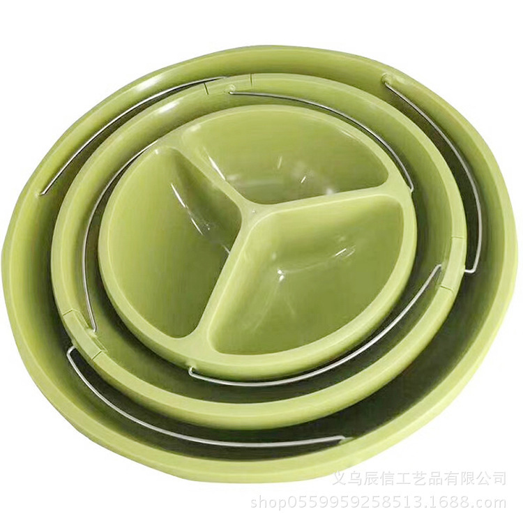 wifold pary bow 派对伸缩折叠果盘 三层折叠简易