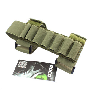 散弹托袋户外用品战术装备霰弹收纳袋弹包战术工具贴