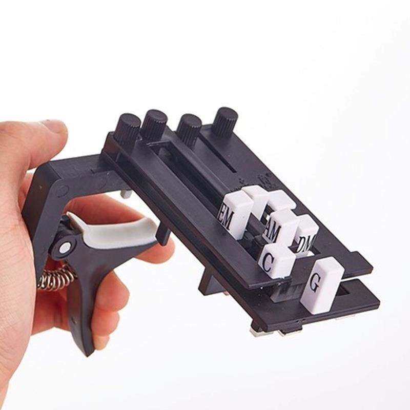 新款吉他一键和弦助弹器懒人自动辅助按键器初学者指力器防痛