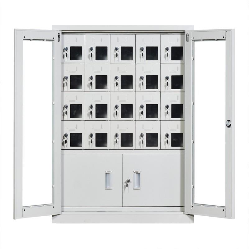 手机CX-SJG-0充柜学校办公室手锁机存柜多格电玻璃门手机寄存柜放