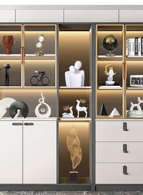 北欧客厅样板房间家居软装饰品摆件艺术轻奢高档电视酒柜小众高级