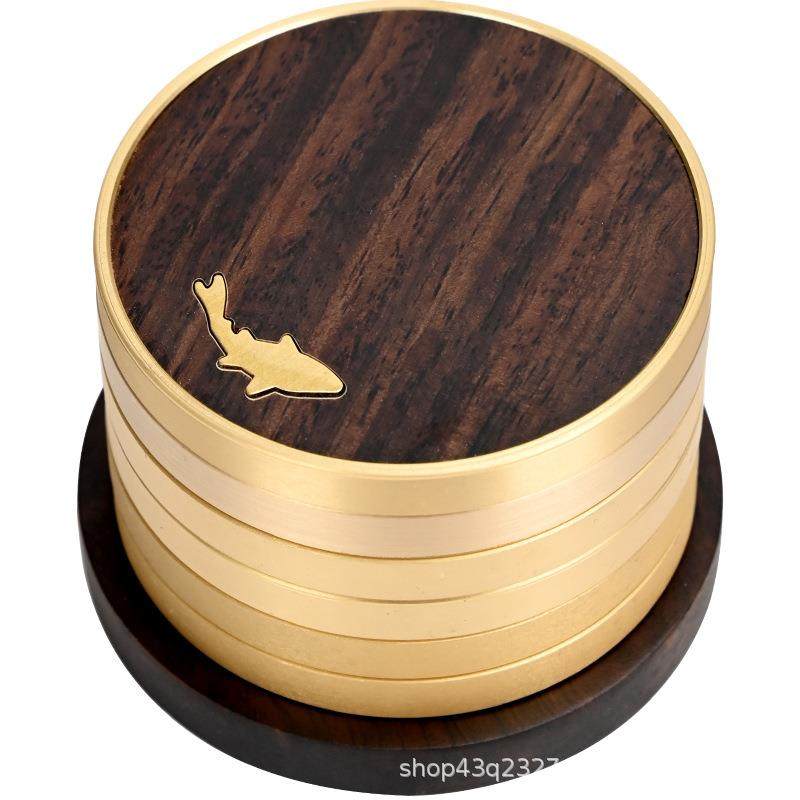 新中式黑檀花梨铜木茶杯垫轻奢高档实木茶垫隔热茶杯托茶道套组,餐饮具,整套茶具,淘宝优惠券,粉丝福利购,淘宝优惠卷